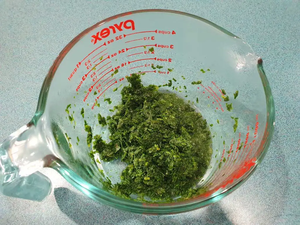 microwave spinach