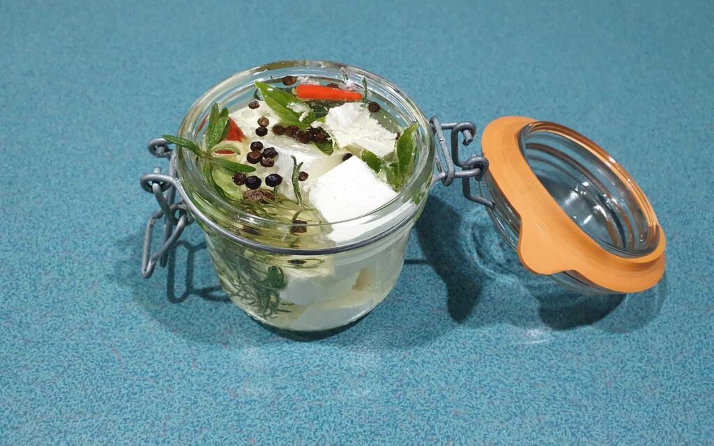 Marinated Persian Feta Cheese Easy Persian Recipes